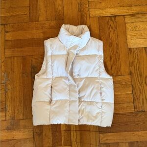 Zara Kids Cream Puffer Vest – Kids Size 11/12